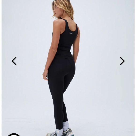 NWT ADANOLA Ultimate Longline Tank Top - Black Size M - Picture 4 of 5